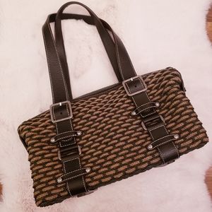 Brighton weaved shoulder bag.
